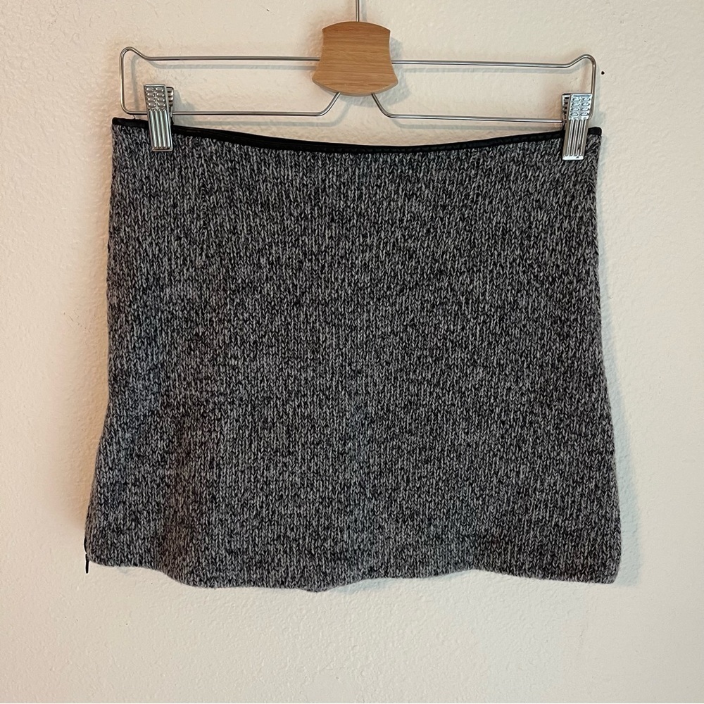 Majestic Filatures Paris Merino Wool Mini Skirt